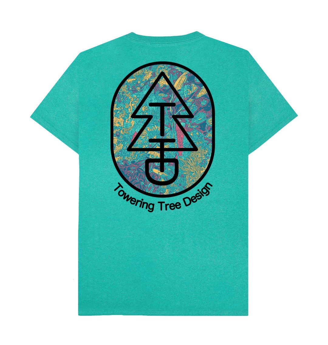 Seagrass Green Recycled Tree Tee - King Tide
