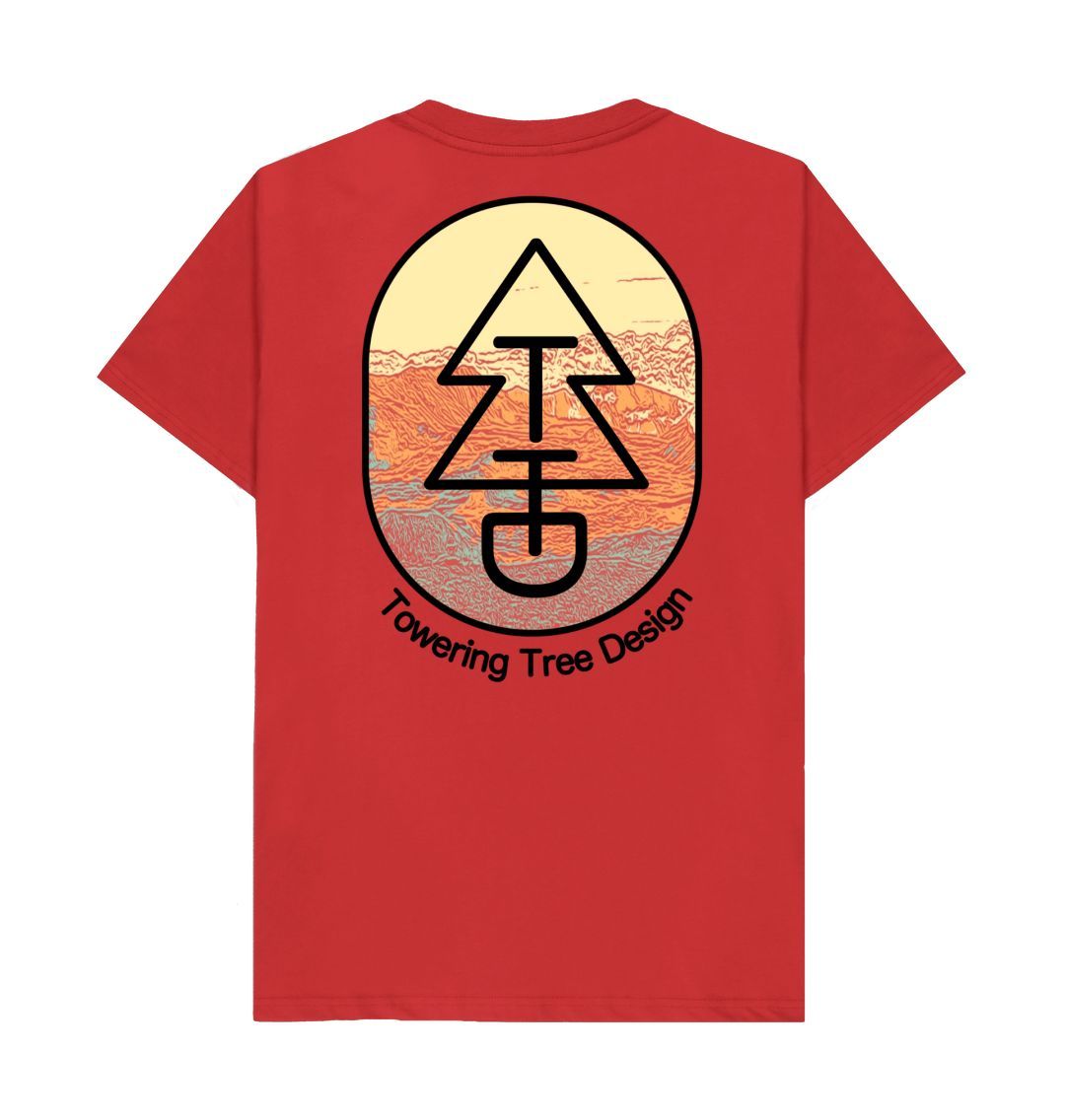 Red Tree Tee - Crater Basin