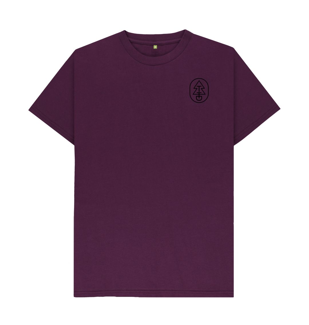 Purple Tree Tee - Blue Glacier