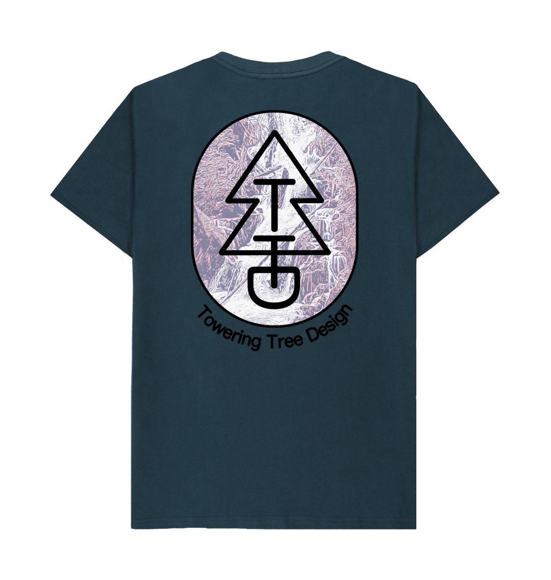 Denim Blue Tree Tee - Berry Falls