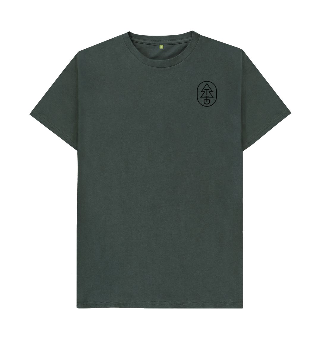 Dark Grey Tree Tee - Berry Falls