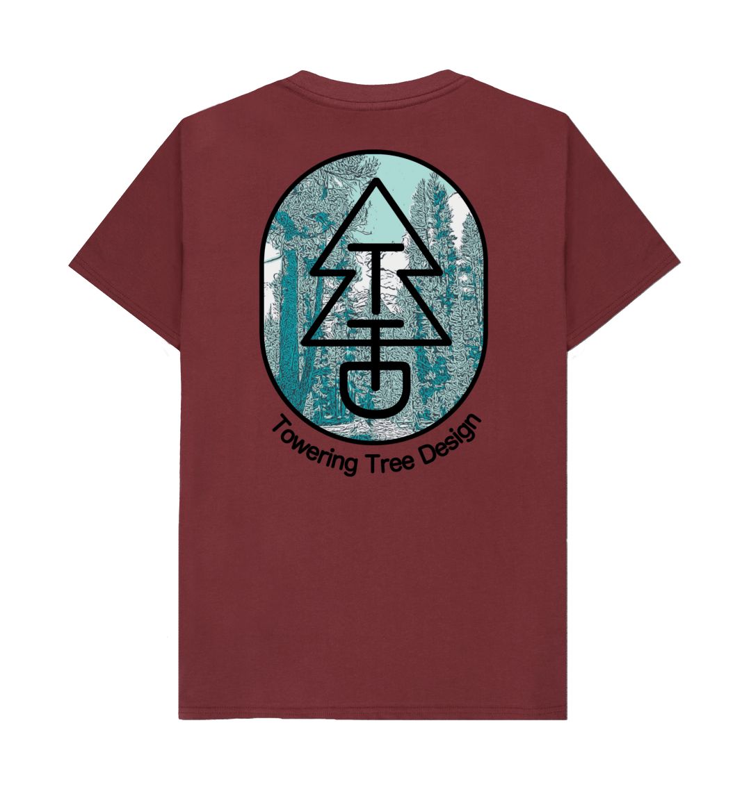Red Wine Tree Tee - Tuolumne Pine