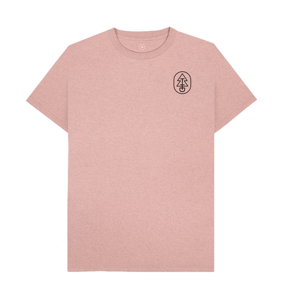 Sunset Pink Recycled Tree Tee - King Tide