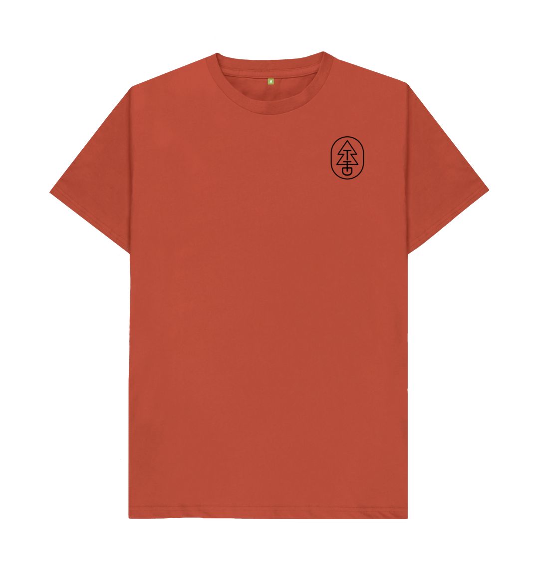Rust Tree Tee - Channel Sunset