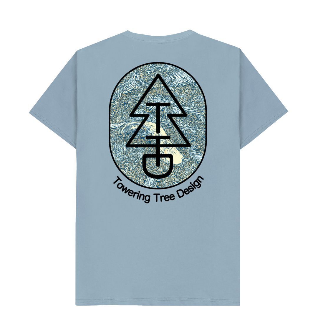 Stone Blue Tree Tee - Slug Shirt