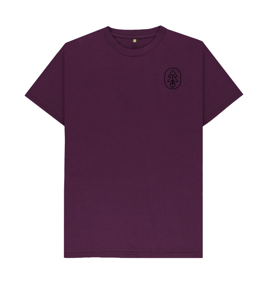 Purple Tree Tee - Channel Sunset