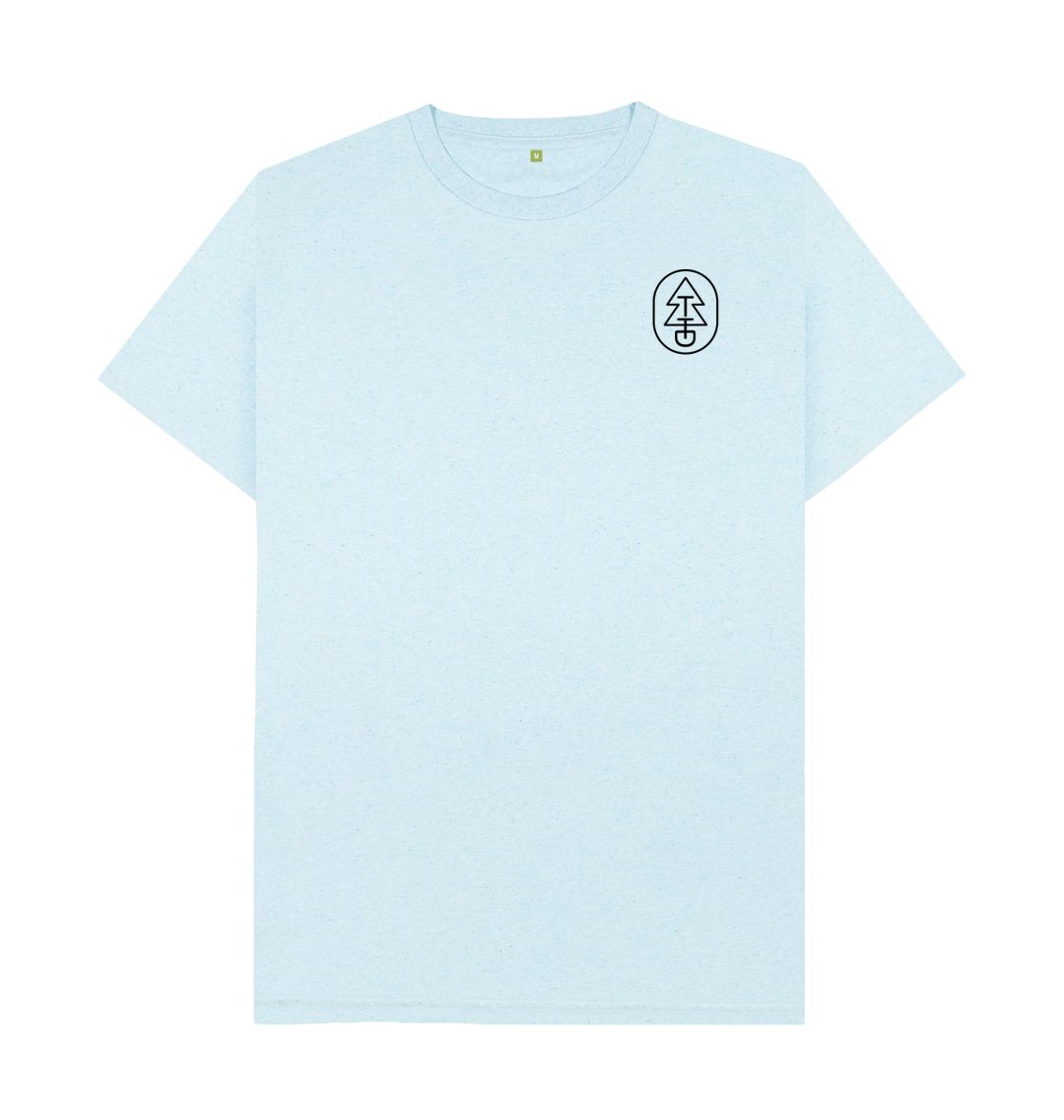 Light Blue Recycled Tree Tee - King Tide