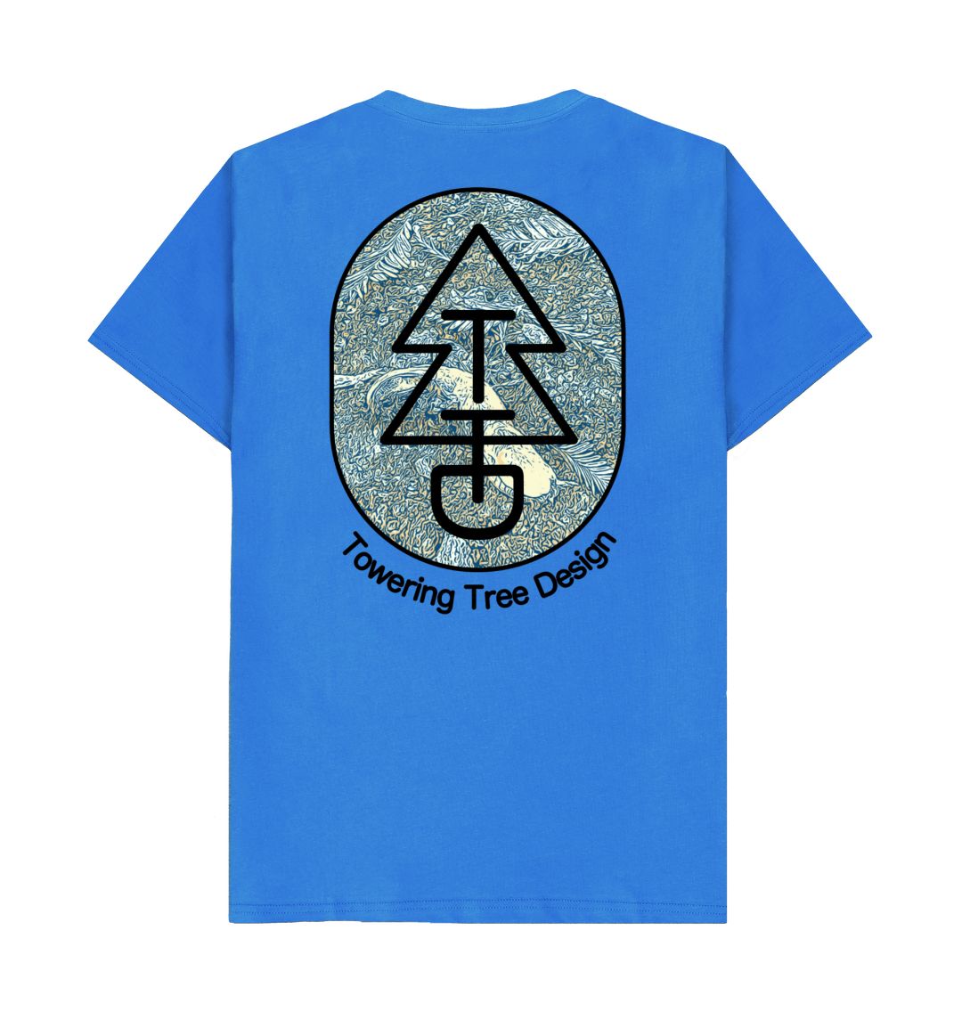 Bright Blue Tree Tee - Slug Shirt