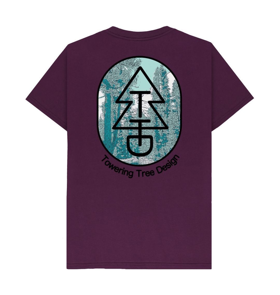 Purple Tree Tee - Tuolumne Pine