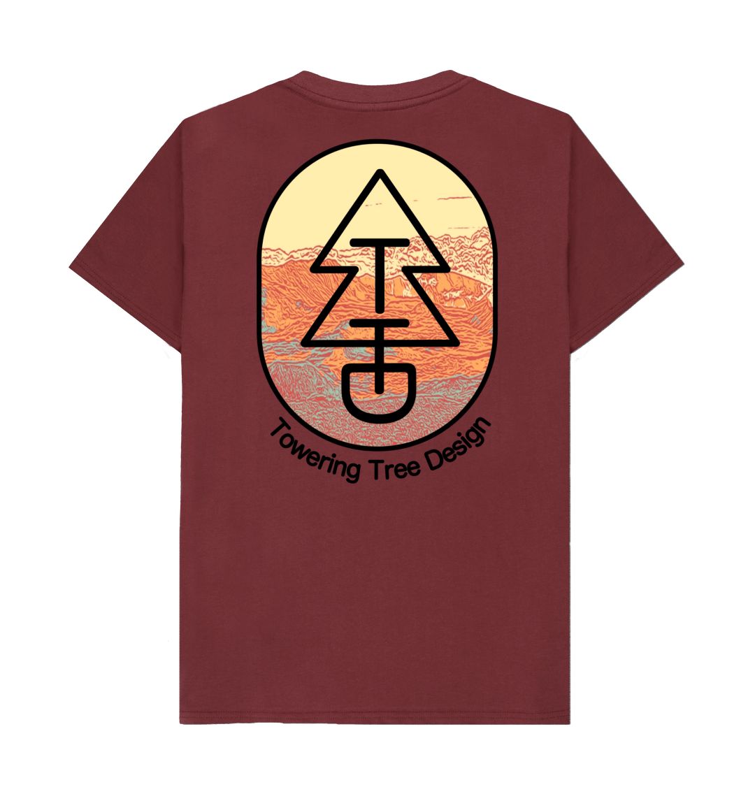 Red Wine Tree Tee - Crater Basin