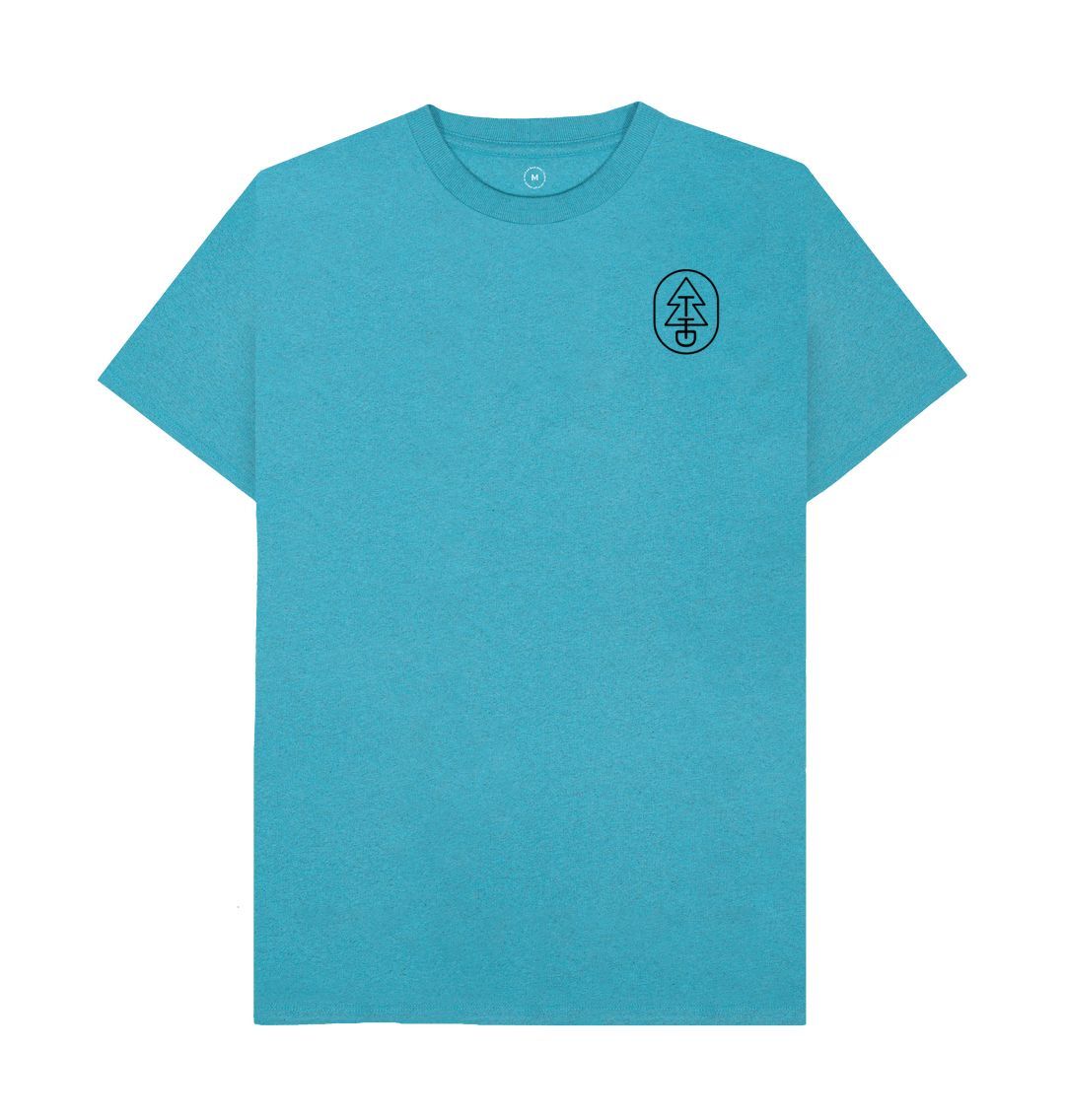 Ocean Blue Recycled Tree Tee - King Tide