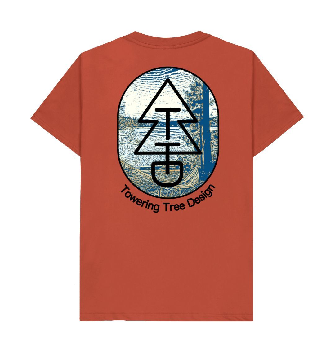 Rust Tree Tee - Hammock Hanging